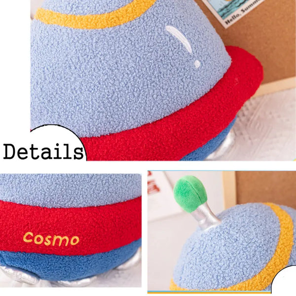 Soft Aerospace Rocket Ship & Astronaut Plush Toy – Blast Off into Comfort!