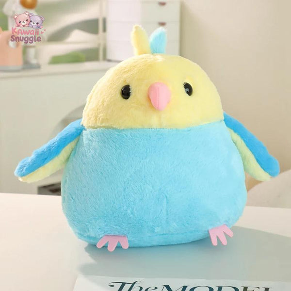 Hot Simulation Soft Lifelike Fat Parrot Plush – A Realistic and Adorable Bird Friend!