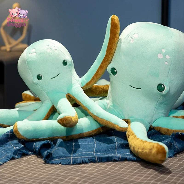 Simulation Blue Octopus Plush – A Soft & Cuddly Sea Buddy