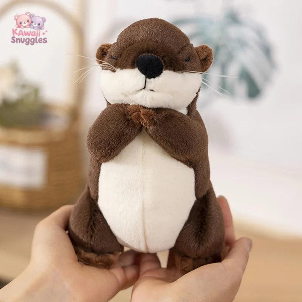 Cartoon Wishing Otter Plush Toys – Make a Wish with the Cutest Companion!