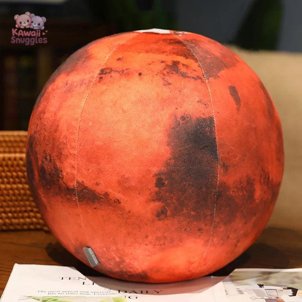 Simulation Earth Moon Sun Martian Sphere Plush Pillow: A Cosmic Addition to Your Space