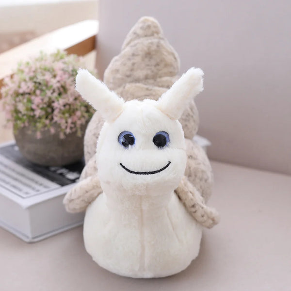 Cute sea snail plush toy stuffed doll cartoon animal toy