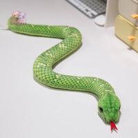 Artificial Python Plush Toy – Colorful Long Snake Plushie