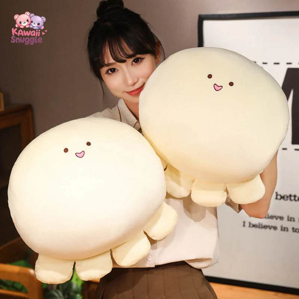 Kawaii Cartoon Octopus Dumpling Plush – A Cute & Cozy Hug Buddy