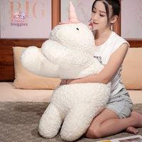Kawaii Giant Unicorn Plush Toy – A Magical Hug of Joy