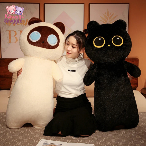 Long Giant Cats Plush - Ultra-Soft & Huggable Delight