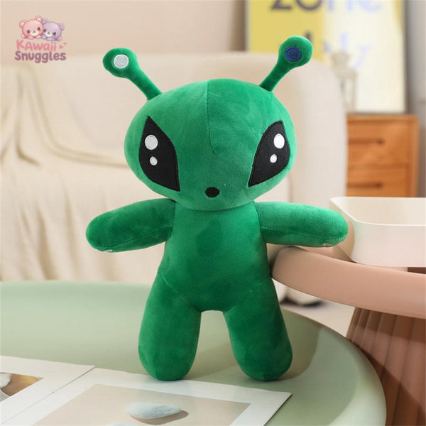 Kawaii Green Alien Xenomorph Plush Toy: Galactic Comfort and Fun