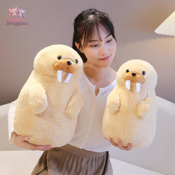 the Walrus stuffed animal plush came to be a soft huggable friend