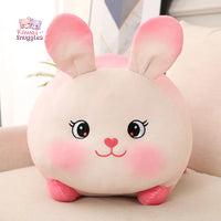 Pink Strawberry Rabbit Plush Toys – A Sweet and Snuggly Delight!