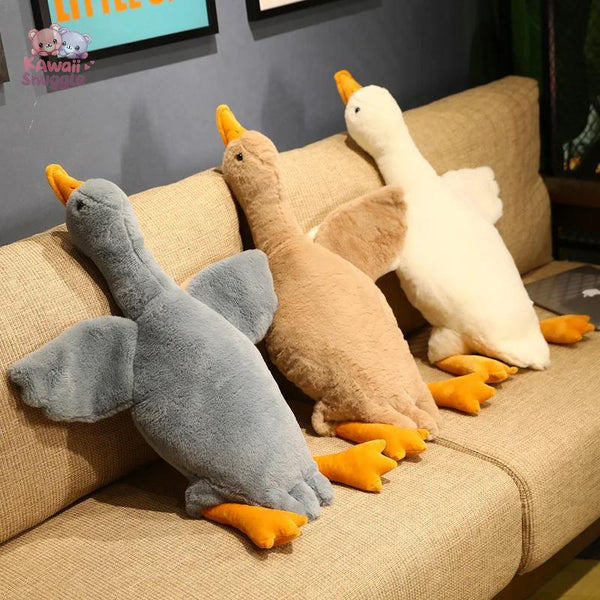 Swan Fluffy Plush Toys – A Hug of Elegance and Comfort
