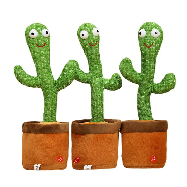 New Dancing Cactus Plush Electric Musical Toy