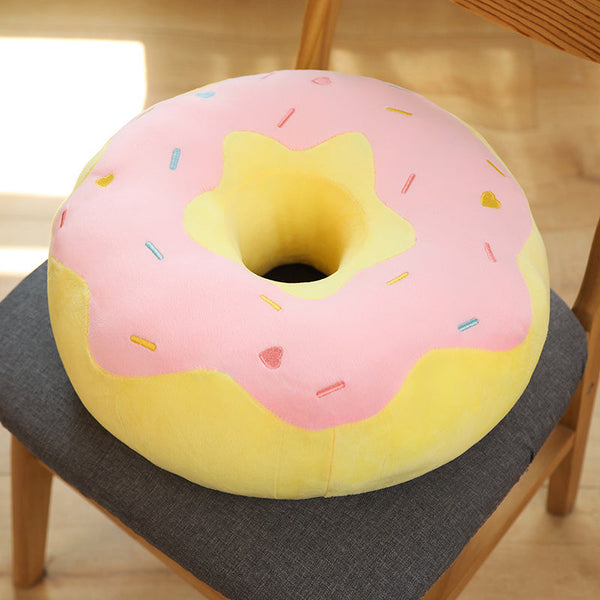 Soft Pastel Donut Cushion Plushies Collection