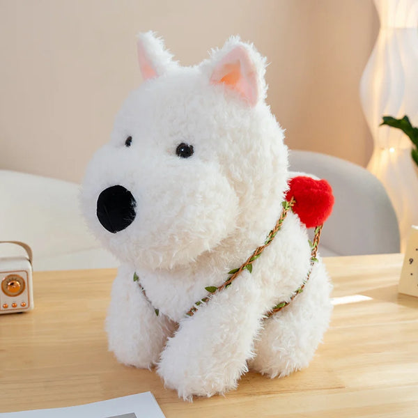 Creative West Highland White Terrier Plush Anime Dog Toys