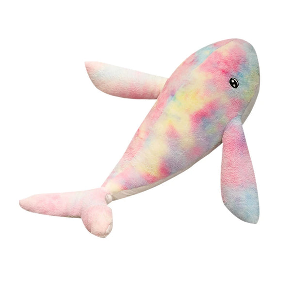 Kawaii Giant Whale Plush Toy Stuffed Colorful Sea Animal Soft Dolls Animal Toys