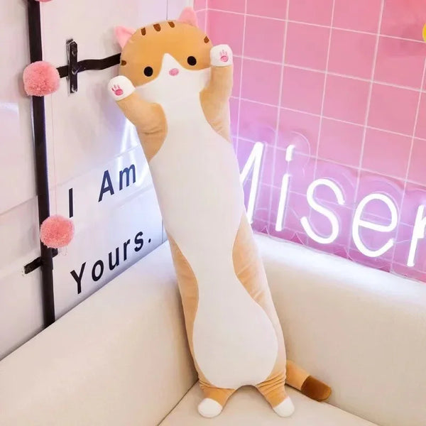 Papa Dog Long Cat Cute Plush Toy Men and Women Models Sleeping Big Stuffed Animal