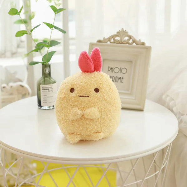 Cute Sumikko Gurashi Plush Toy Pendant Shrimp Long Body Tempura Pillow