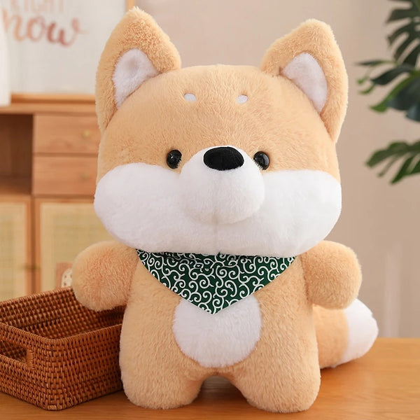 Kawaii Dog Plush Toy - Husky & Shiba Inu Stuffed Animal Pillow, Birthday Gift & Lovely Plushie Dolls