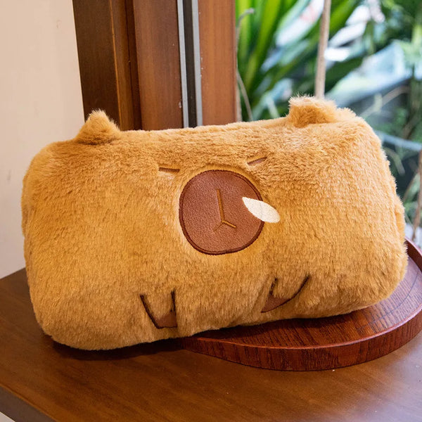 Capybara Hand Warmer Pillow Super Soft Keep Warm in Winter Comfy Stuffed Animal Cartoon Dolls