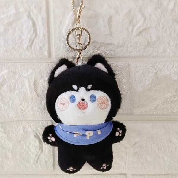 Kawaii Magic Starry Wings Sheep Plushie Keychain – Small Animal Pendant Plush for Bags & Gifts
