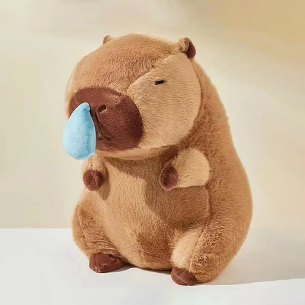 Kawaii Capybara Plush Toy Lovely Capybara Turn to Dinosaur Rabbit Stuffed Doll