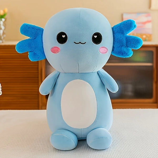 Cartoon Axolotl Plush Axolotl Plush Realistic Ambystoma Scary Amphibian Plush Toy