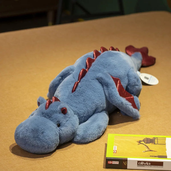 Flying Dinosaur Fluffy Dragon Plush Toy – Giant Soft Plush for Kids