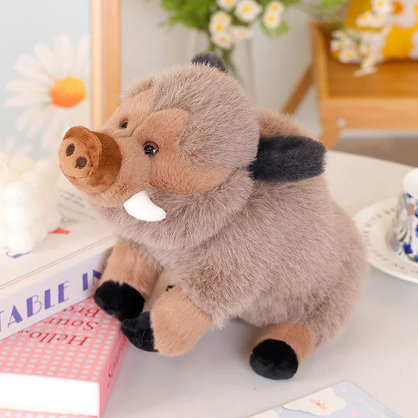 Wild Boar Plush Toy Wild Boar Doll Cute Mountain Pig Lovely Stuffed Doll