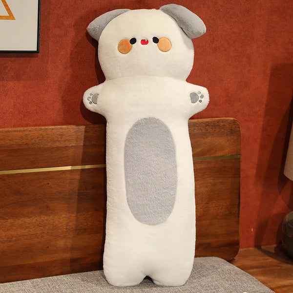 Kawaii Puppy Dog Doll Plush Toy Long Soft Fluffy Doggy Cartoon Animal Toy