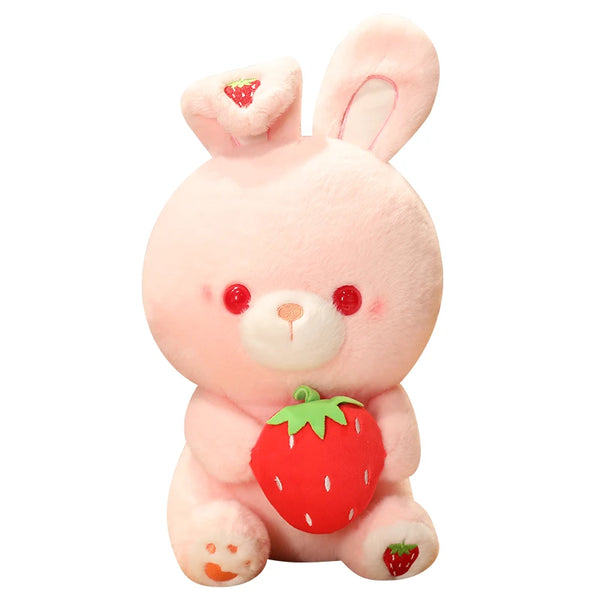 Cute Stuffed Rabbit Plush Toy – Kawaii Bunny Soft Doll for Kids & Gift Lovers