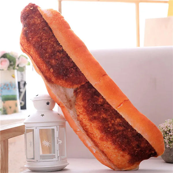 Bread Pillow many kinds Realistic Food Cushion Plush Toy Soft Stuffed Doll Delicious