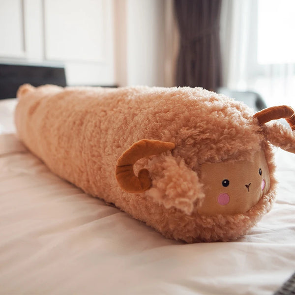 Long Hug Pillow Cushion Alpaca Stuffed Animal Sheep Plushies Sleeping Pillow Birthday
