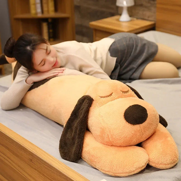 Papa Dog Plush Toy Men and Women Models Sleeping Pillow Bed Big Doll Pillow