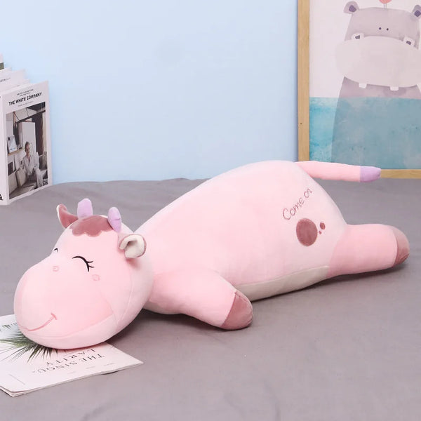 cute large mollusk plush toy doll unicorn dinosaur duck cow shiba inu animal pillow