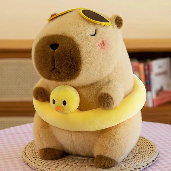 Capybara Plush Simulation Capibara Anime Fluffty Toy Cute Doll Stuffed Animals