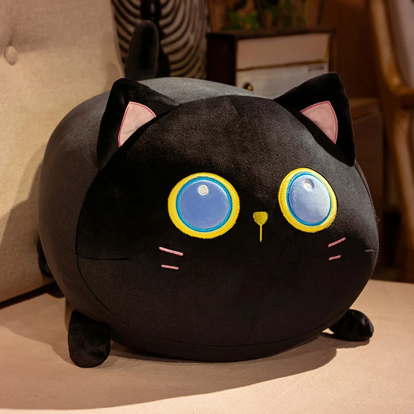 Fat Soft Cute Cat Plush Toy – Kawaii Sleeping Pillow