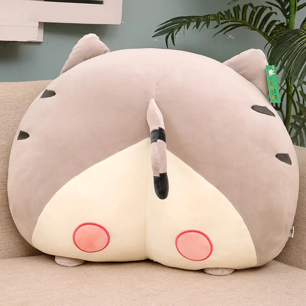 Shiba Inu Ass Peach Mat Cat Butt Plush Pillow Pig Cushion Sofa Stuffed Dog