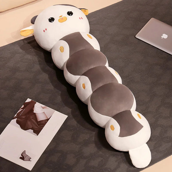 Kawaii Long Sleeping Pillow – Cat, Koala & Elephant Plush Companions for Dreamy Rest