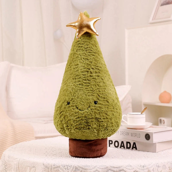 Christmas Tree Plush Toys Cute Plush Pillow Moose Deer Dolls