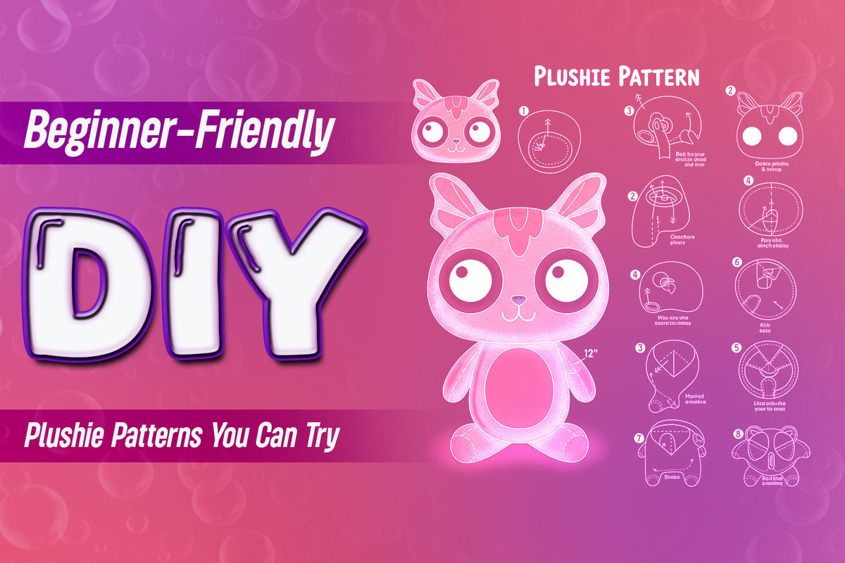 Beginner-Friendly DIY Plushie Patterns You Can Try