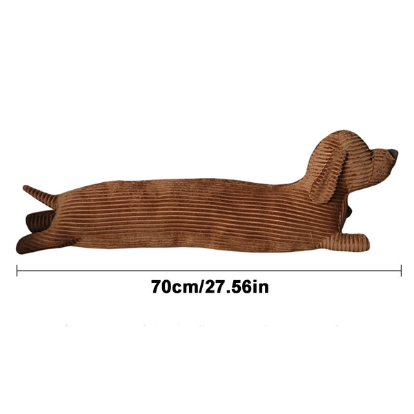 Dachshund Dog Plush Hug Pillow Stuffed Cartoon Animal Dachshund Doll Pillow