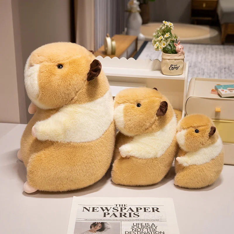 25/30/40CM Cute Real life Guinea Pig Plush Toy Doll Kawaii Piggy Stuffed Toys Simulation Animal Pillow Lovely Xmas Gift