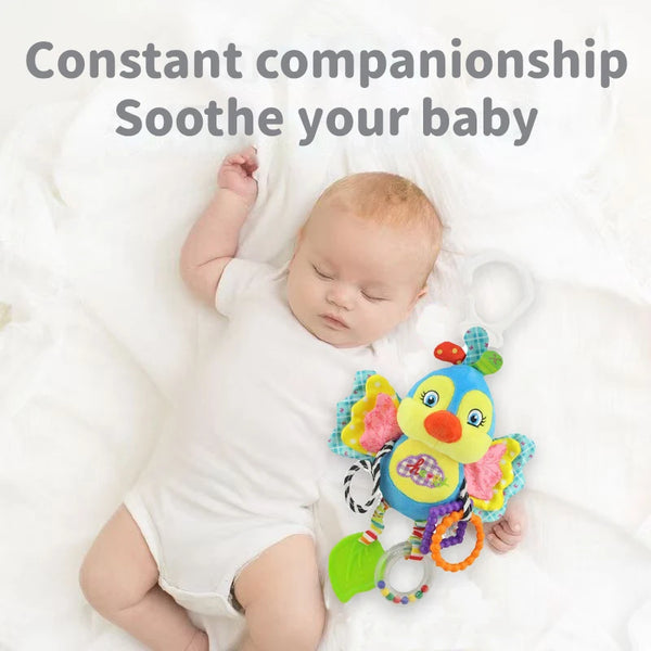 Baby Plush Rattle Toys – Flutter, Quack, and Giggle into Baby's First Joys