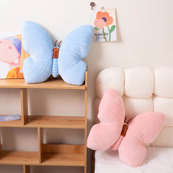 Beautiful Butterfly Plush Pillow Toy Stuffed Animals Butterfly Toys Cushion