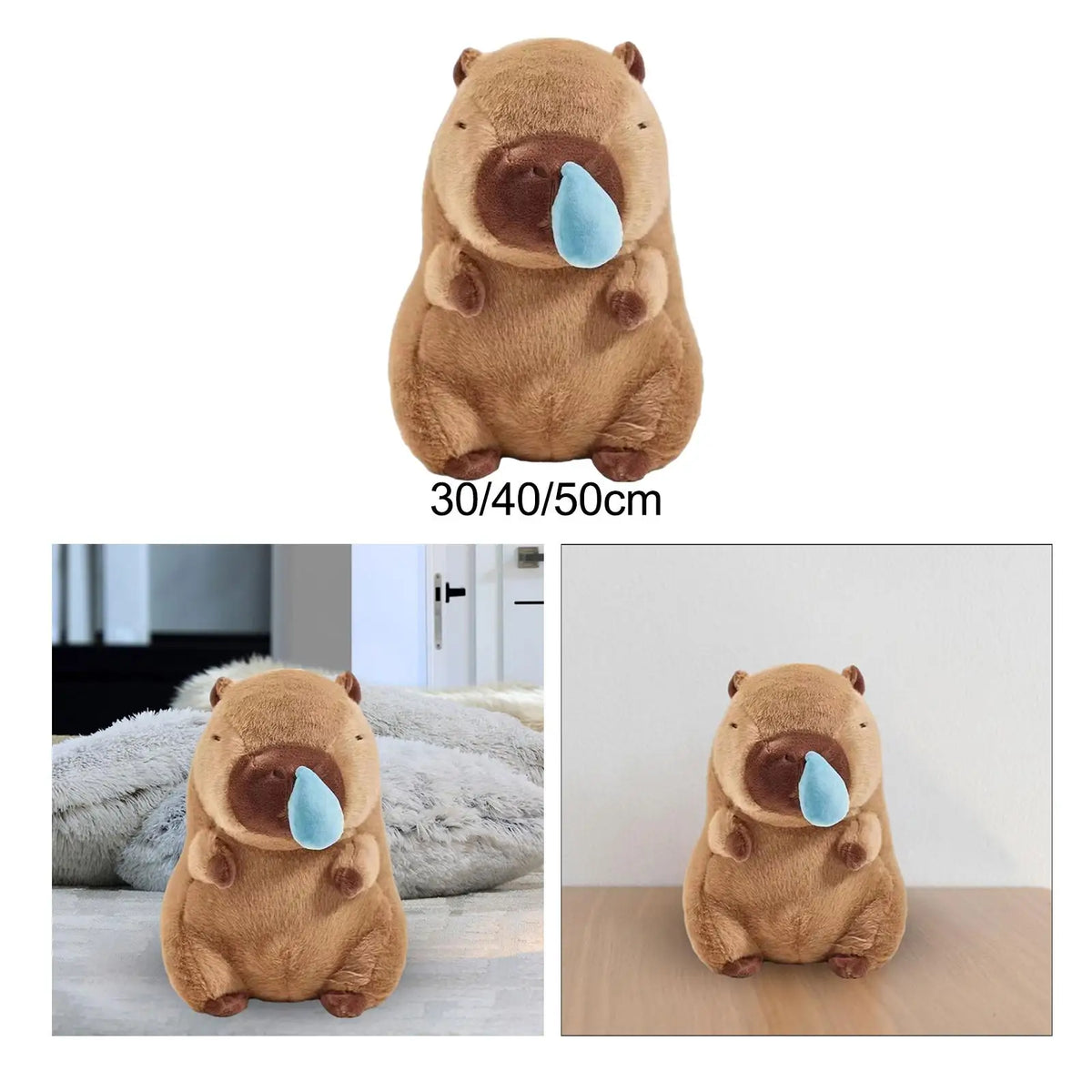 Capybara Toy with Pullable Snot Bubbles Unique Soft Cartoon