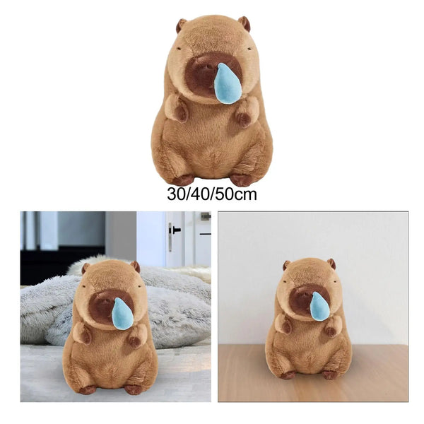 Capybara Toy with Pullable Snot Bubbles Unique Soft Cartoon