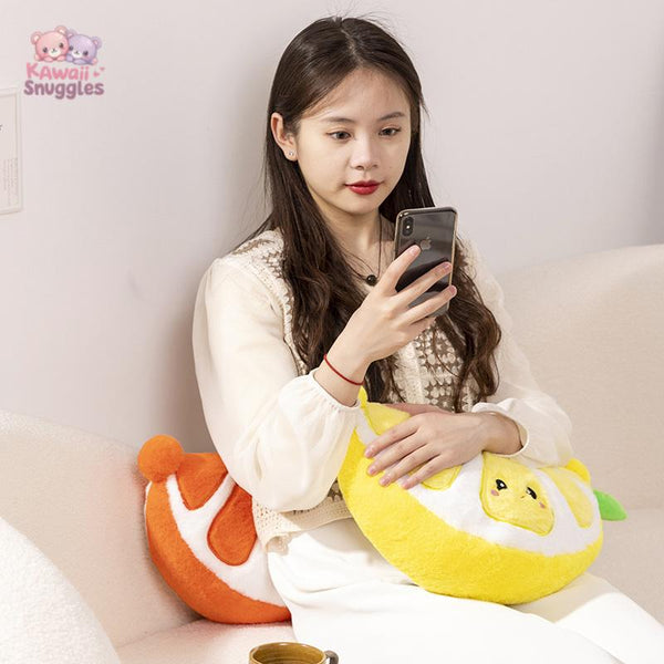 Cute Cartoon Fruit Plush Toys: Sweet and Adorable