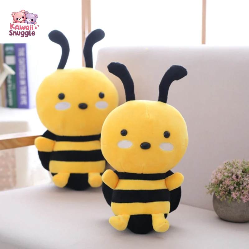 Bee With Wings Plush Toys – The Sweetest Buzz in Town! Kawaii Snuggle