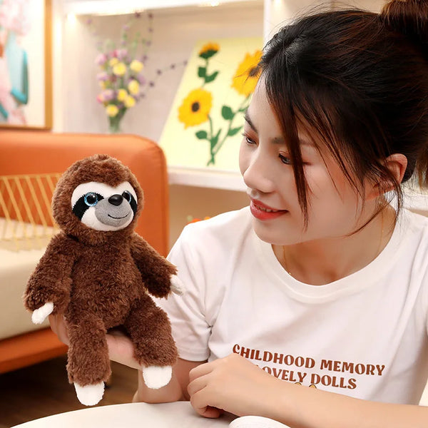 Lovely Plush Sloth Plush Toys Stuffed Soft Animal Sloth Dolls Kawaii Toy