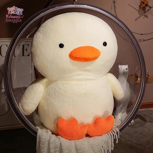 Giant Princess Duck Plushie Soft Sleeping Duck