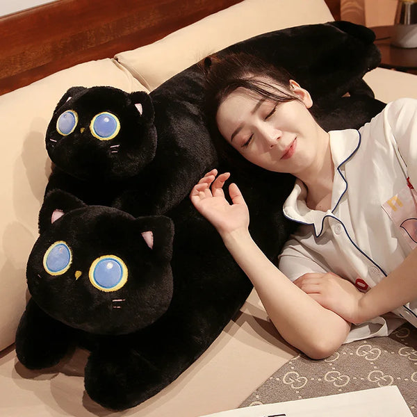 Long Giant Cats Plush Toy – Your Dreamy Bolster of Purrfection